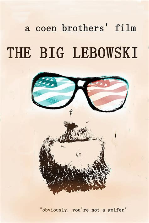 Big Lebowski Movie Poster Digital Art by Enki Art - Pixels