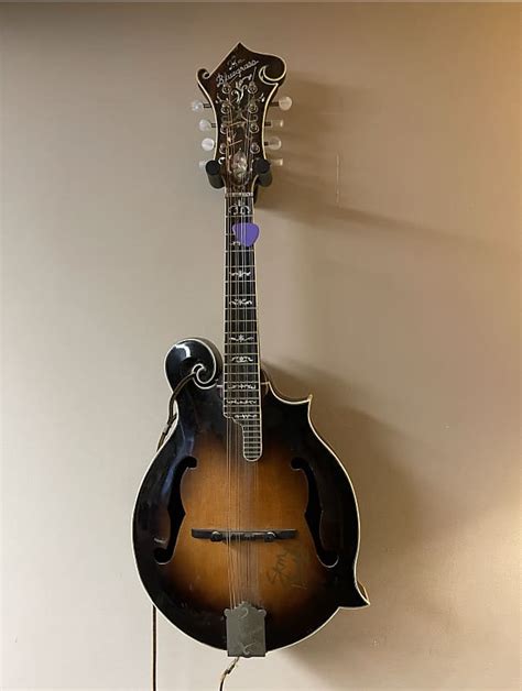 Custom Built “Bluegrass” Mandolin (Brazilian) F Burst | Reverb