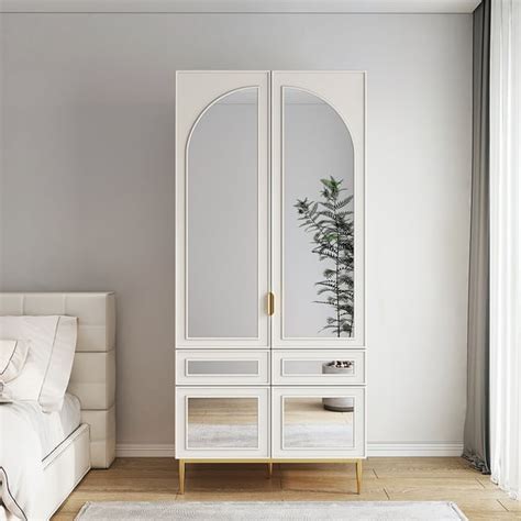 White Armoire With Mirror | visitchile.cl