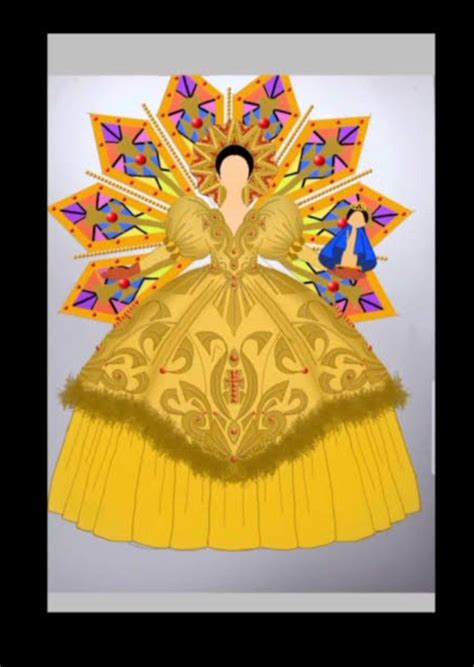 Pin by ᴡᴏɴʏ. on school fashion show | Festival costume diy, Paper doll costume, Sinulog festival ...