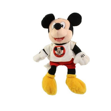 Disney Bean Bag Plush - MILLENNIUM "MICKEY MOUSE CLUB" MICKEY (Mickey Mouse) (9 inch) - Walmart ...