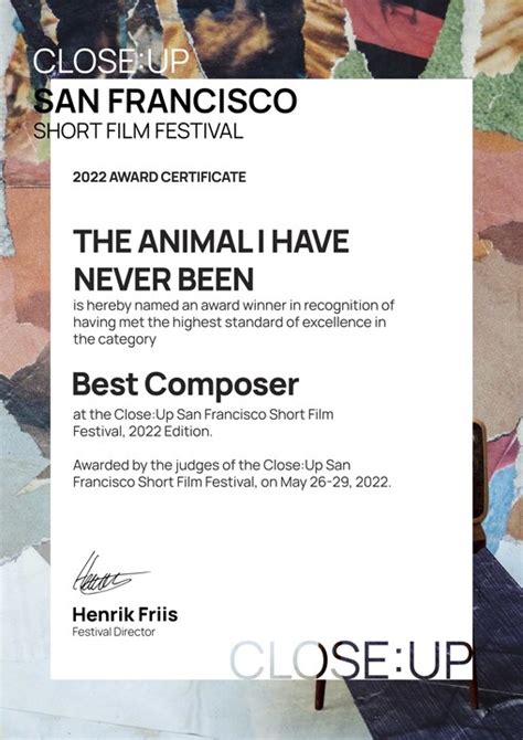 2022 Award for Best Composer