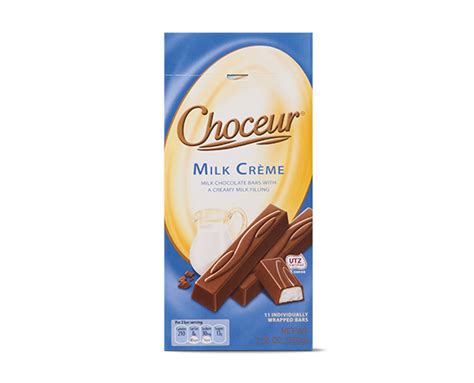 Crème Filled Mini Chocolate Bars - Choceur | ALDI US