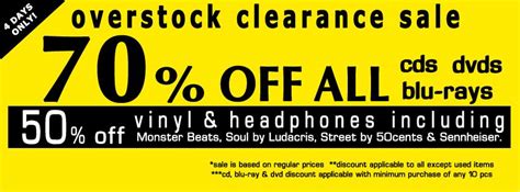 Gramophone Overstock Clearance Sale @ The Cathay, 70% Off All CD DVD Blu-ray | Great Deals Singapore