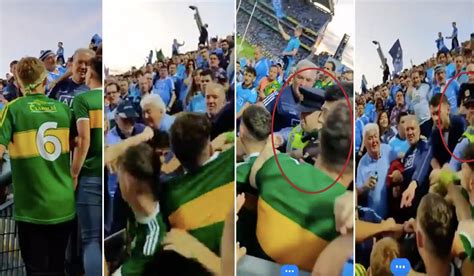 Watch: Kerry Fans Involved In Fight With Dubs Fans In Front Of Gardai