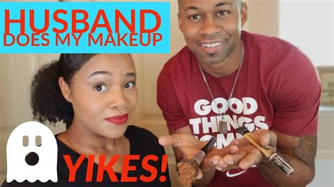 HUSBAND DOES MY MAKEUP CHALLENGE/SPECIAL PERFORMANCE - YouTube