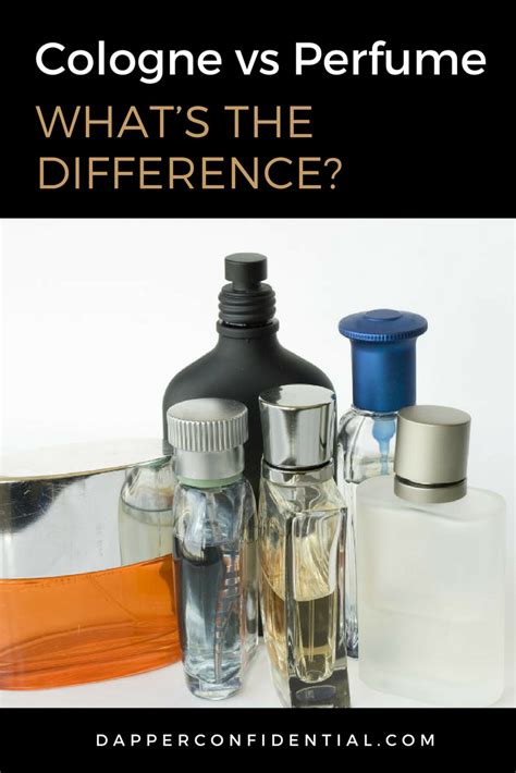 Cologne vs Perfume: What's the Difference | Dapper Confidential | Vs perfumes, Perfume, Diy ...