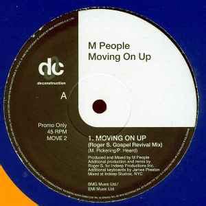 M People - Moving On Up (1993, Vinyl) | Discogs