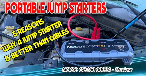 Portable Jump Starter Review - NOCO GB150 3000a - TrailMeister