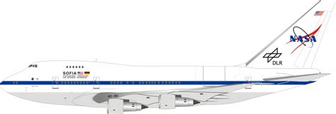 Inflight 200 IF747SPSOFIA02 Boeing 747SP SOFIA DLR / NASA N747NA