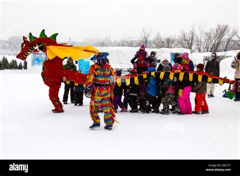 Winterlude Festival. Snowflake Kingdom Jacques Cartier Park Gatineau ...