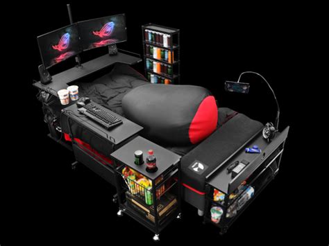 Japan goes beyond gaming desks with the gaming bed【Video】 | SoraNews24 -Japan News-