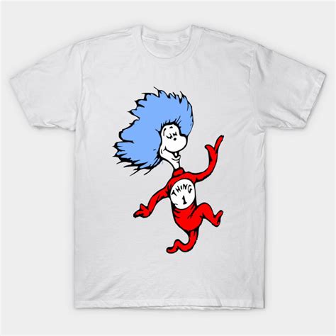 Thing 1 - Seuss - T-Shirt | TeePublic