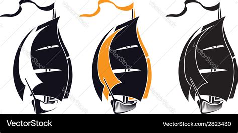 Sailboat Royalty Free Vector Image - VectorStock