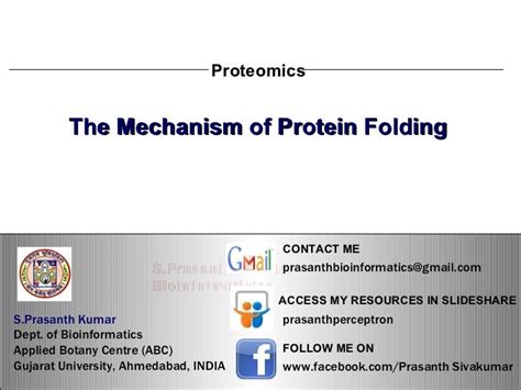 The mechanism of protein folding