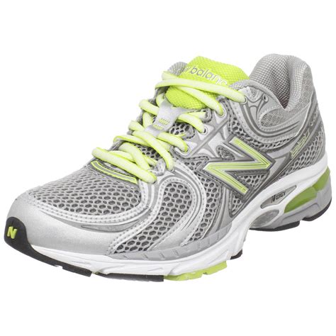 New Balance Womens Wr860 Stability Running Shoe in Gray (grey/lime) | Lyst