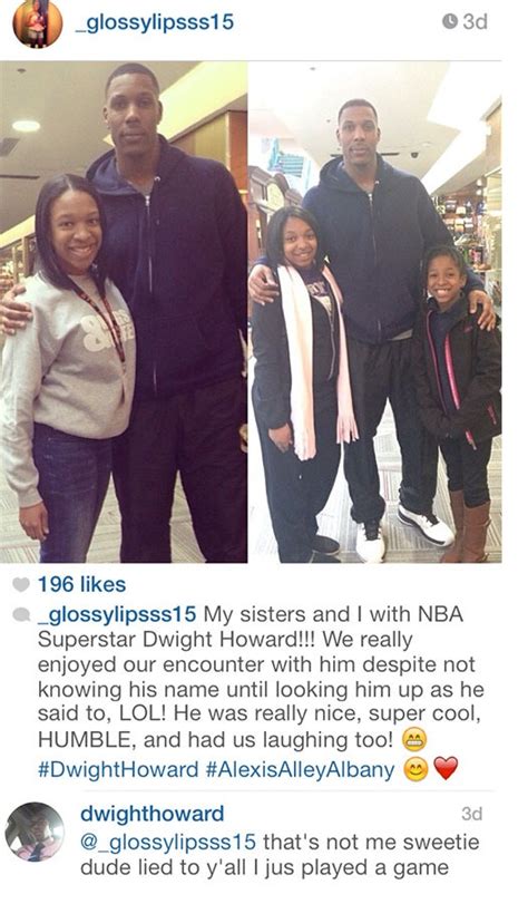 Dwight Howard responds to girl who mistakenly thinks she took picture ...