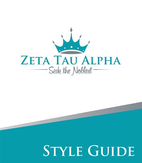 Zeta Tau Alpha Style Guide by Haleigh Castino - Issuu