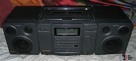 Sony CFD-757 Boombox Ghetto Blaster Portable Stereo Mint - Photo536018 | Boombox, Ghetto blaster ...