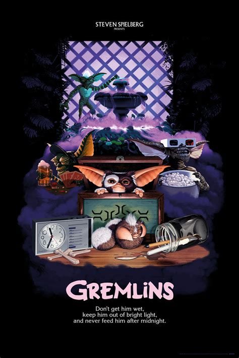 Gremlins - Movie Poster by George Bletsis | Vice Press