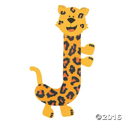 “J Is For Jaguar” Letter J Craft Kit Letter T Crafts, Alphabet Crafts Preschool, Prek Crafts ...