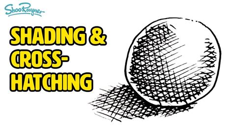 How to do Shading and Cross-hatching - YouTube