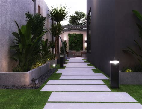 LANDSCAPE VILLA DESIGN on Behance