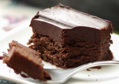 Cold Chocolate Snacking Cake