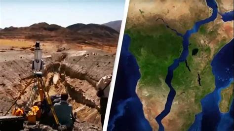 Reason why Africa is splitting in two after scientists discovered huge crack