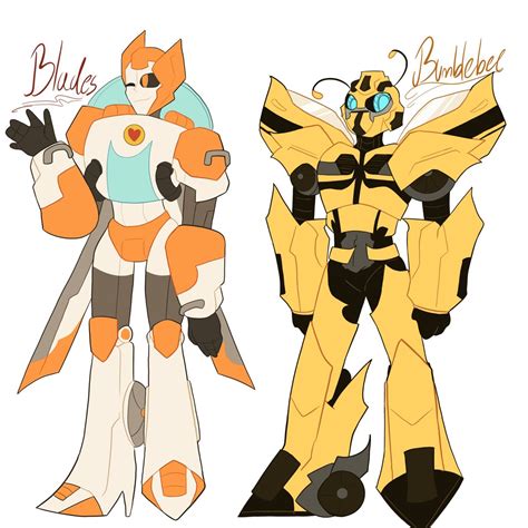 🧡 Blades and Bumblebee🐝💛 | Transformers artwork, Transformers art, Transformers starscream