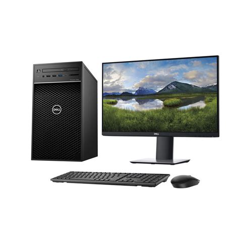 PC Dell Precision 3640 Tower /Intel Xeon W-1250/16GB/1TB/VGA 2GB/22"/Win 10 Pro/Black » SoftCom