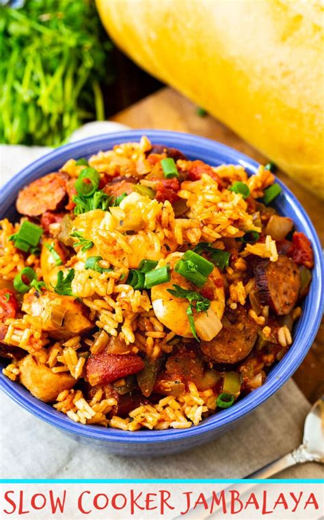 Slow Cooker Jambalaya - Spicy Southern Kitchen