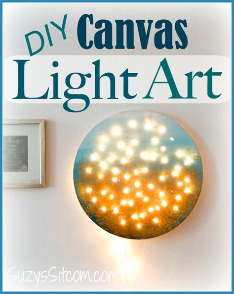 DIY Lighted Wall Art!