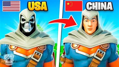 10 Skins CENSORED By Fortnite CHINA! - YouTube