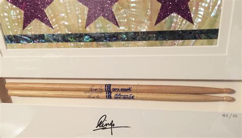 Ringo Starr’s Used Drumsticks Are Displayed For Charity – DRUM! Magazine