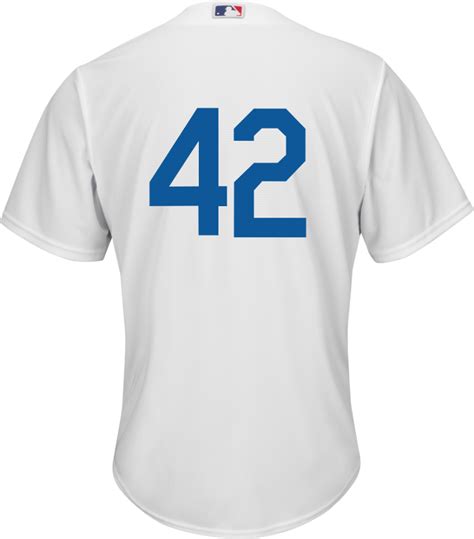 Jackie Robinson Day 42 Jersey - LA Dodgers Replica Adult Home Jersey