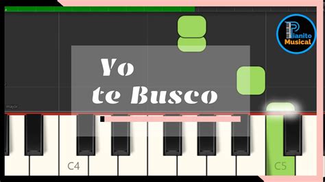 Yo te busco piano tutorial facil | piano Synthesia Mano Izq - YouTube