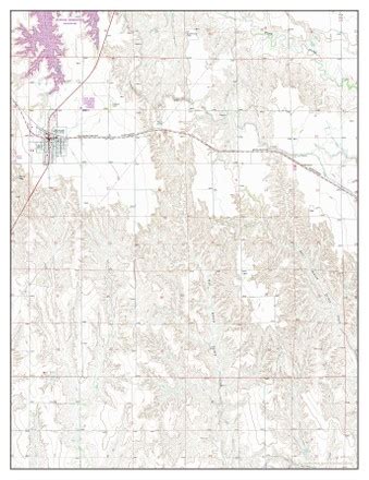 Usa Timeless Maps Elwood Nebraska Map Editorial Stock Photo - Stock Image | Shutterstock