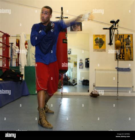 Boxing - James DeGale Training Session - The Academy Stock Photo - Alamy