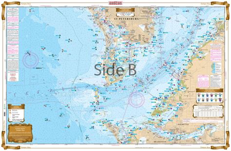 Coverage of Tampa Bay Area Inshore Fishing Chart 22F