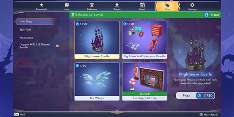 Disney Dreamlight Valley: All Premium Shop Items & Moonstone Costs