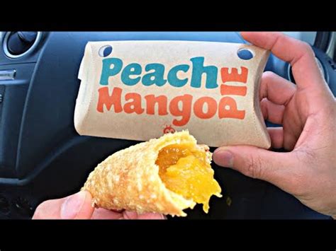 Jollibee Peach Mango Pie review - YouTube