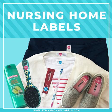 Nursing Home Labels | Clothing labels, Nurse, Nursing home