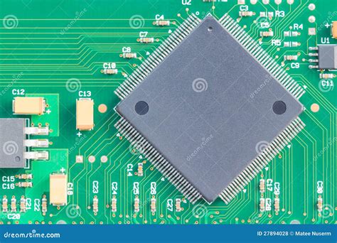 Surface Mount Technology (SMT) Microchip Royalty Free Stock Photos - Image: 27894028