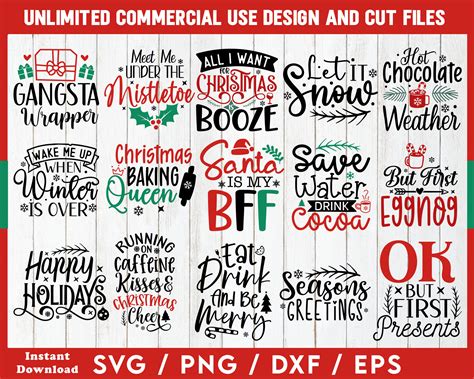 Christmas SVG Bundle Christmas SVG Files, Christmas Svg, Christmas SVG ...