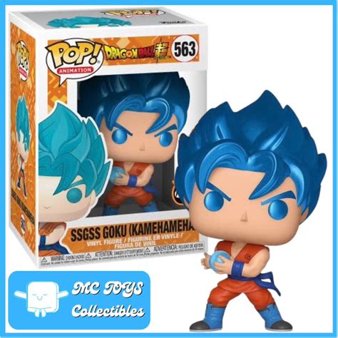 Funko POP! Animation: Dragon Ball Z SSGSS Goku Kamekameha #563 (Free Protector) | Shopee Philippines