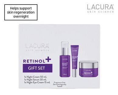 Lacura Skin Science Retinol Gift Set 3pc - Aldi — Australia - Specials ...