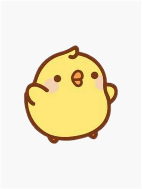 "Cute Kawaii Duck" Sticker for Sale by stickersbymk | Redbubble