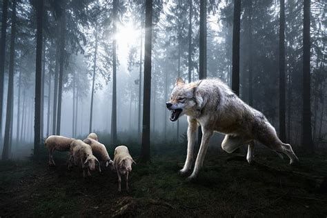 Wolf Predator Sheep - Free photo on Pixabay - Pixabay