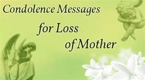 Condolence Messages for Loss of Mother, Sympathy Messages Examples